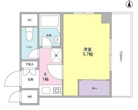 アーバンヒル本郷 301号室 間取り図