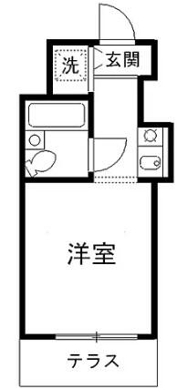 TOP本郷（トップ本郷） 102号室 間取り図