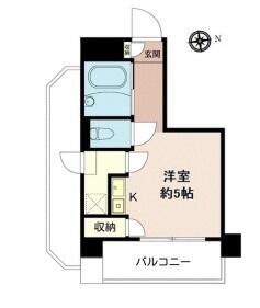 プラザ飯田橋 311号室 間取り図