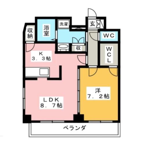 VIDA文京関口 602号室 間取り図