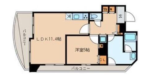 Crest本郷　(クレスト本郷) 1302号室 間取り図