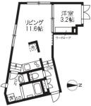 アレーロ江戸川橋間取り画像