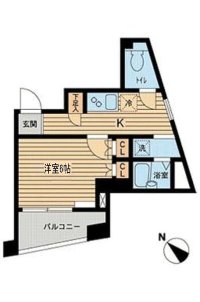 エスティメゾン千駄木間取り図