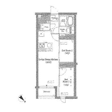 アーバネックス文京小石川 203号室 間取り図