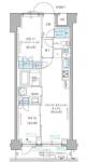 パークアクシス文京本郷 409 間取り図
