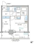 パークアクシス文京本郷 211 間取り図