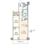 オープンレジデンシア文京西片間取り画像