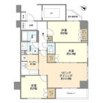 藤和シティホームズ文京向丘間取り画像