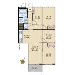 パーク・ハイム白山間取り画像