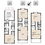 本駒込戸建間取り画像