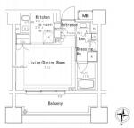 パークアクシス御茶ノ水ステージ間取り画像