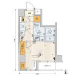 スカイコート文京江戸川橋間取り画像