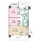 グランスイート文京小桜間取り画像